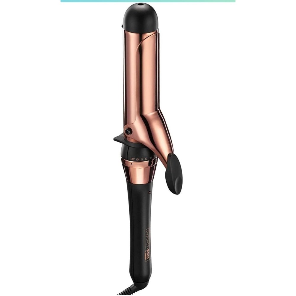 INFINITIPRO BY CONAIR Rose Gold Titanium 1 1/2-Inch Curling Iron